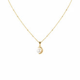 Golden Dewdrop Necklace B141