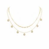 Blossom Glow Layered Necklace - B534