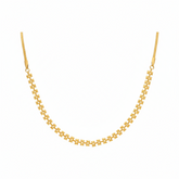 Box Chain Gold Necklace - B562