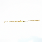 Butterfly Charm Link Bracelet - B415