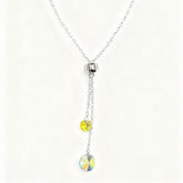 Crystal Glow Pendant Necklace - B299