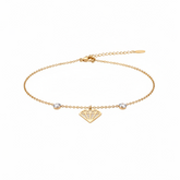 Diamond Charm Bracelet - B601