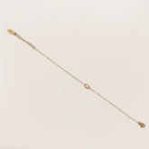 Teardrop Crystal Minimal Bracelet - B467