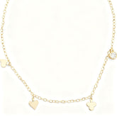 Golden Charms Delight Necklace - B253