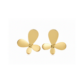 Golden Flora Studs - B371