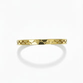 Golden Geometric Pattern Bracelet - B036