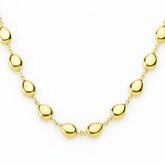 Golden Heart Link Bracelet - B207