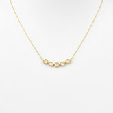 Golden Moonlit Glow Necklace - B156