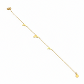 Golden Rebel Charm Bracelet - B523