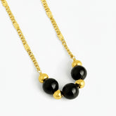 Golden Twilight Beads Necklace - B151