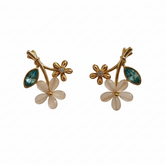 Golden Blossom Earrings - B360