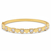 Golden Heartshine Bracelet - B023