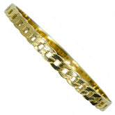 Golden Link Style Bracelet - B026