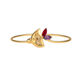 Golden Fish Design Bracelet - B412