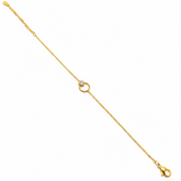 Golden Halo Charm Bracelet - B519