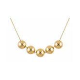 Golden Dome Luxe Necklace B132