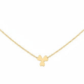 Golden Clover Luck Necklace B117