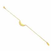 Golden Flight Charm Bracelet - B503