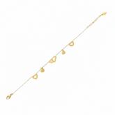 Linked Hearts Bracelet - B460