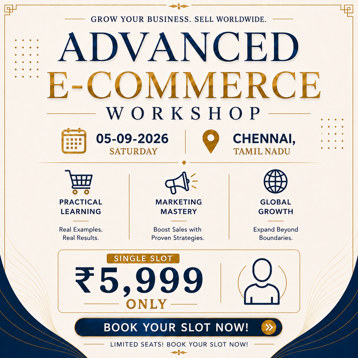 Advanced Amazon E-Commerce Workshop Chennai (Single Slot)