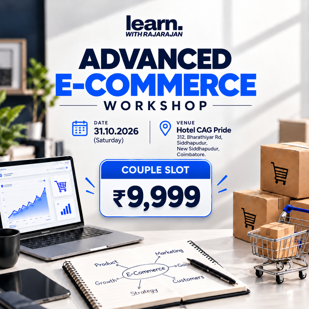 Advanced E-Commerce Workshop Couple Slot