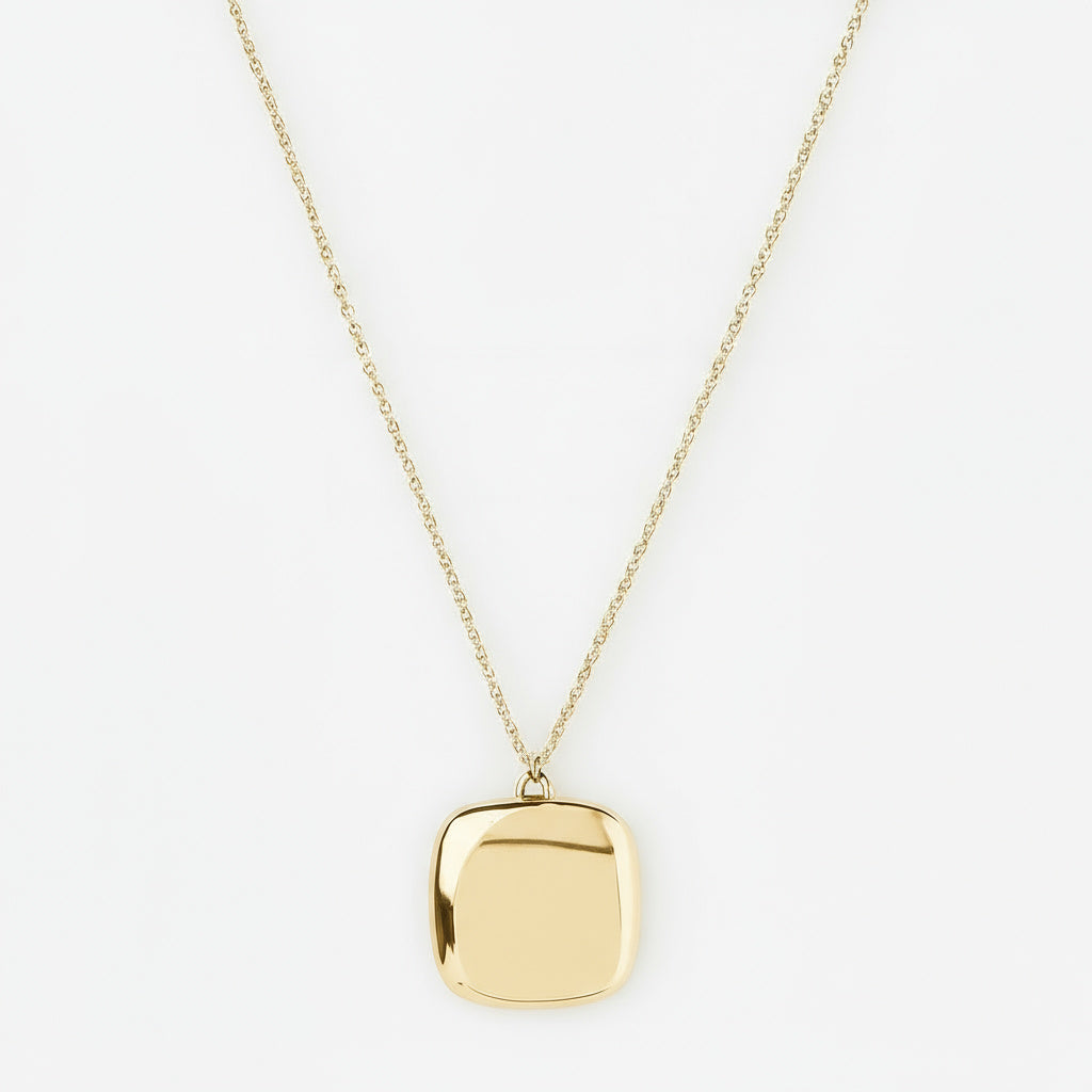 Golden Bold Glow Necklace - B236