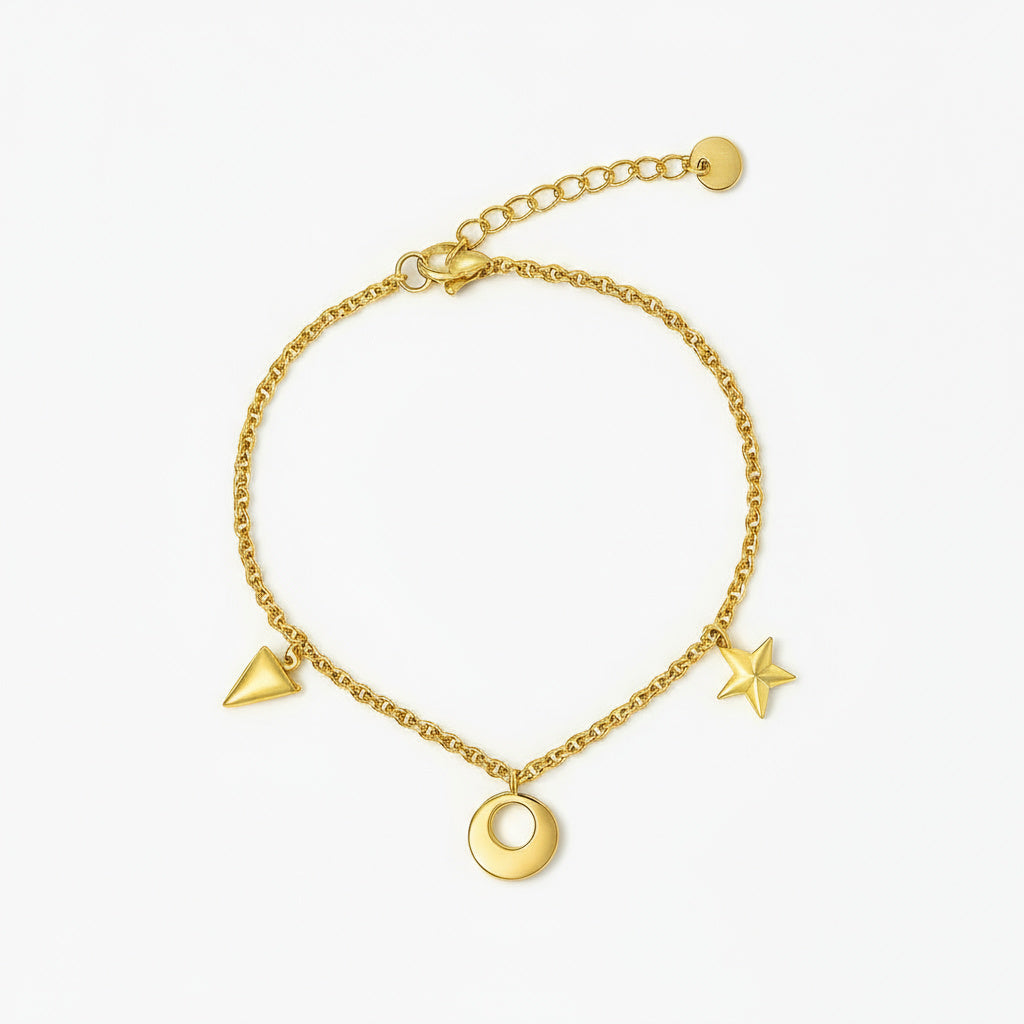 Golden Celestial Love Bracelet - B064