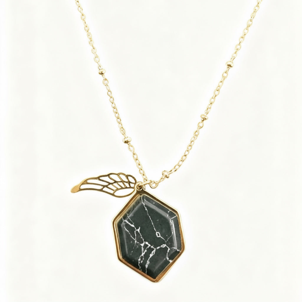 Golden Constellation Pendant Necklace - B293