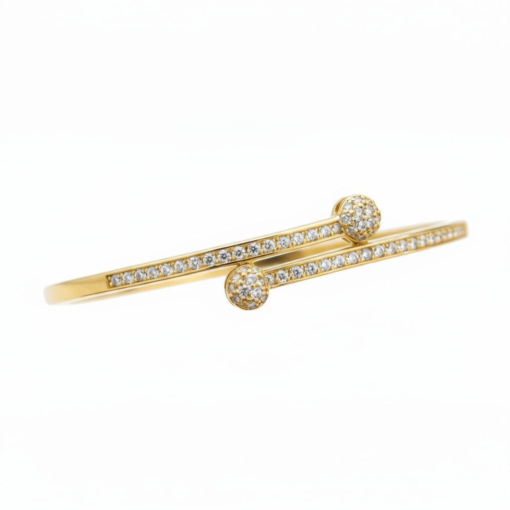 Golden Double Glow Bracelet - B056