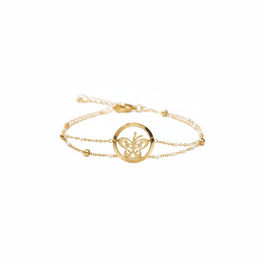 Golden Flutter Bracelet - B508