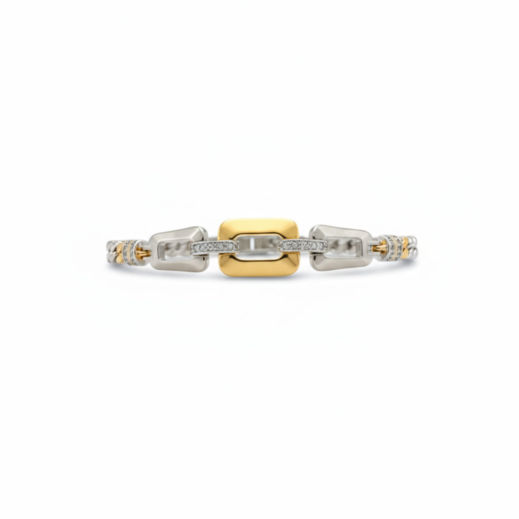 Golden Link Luxe Bracelet - B060