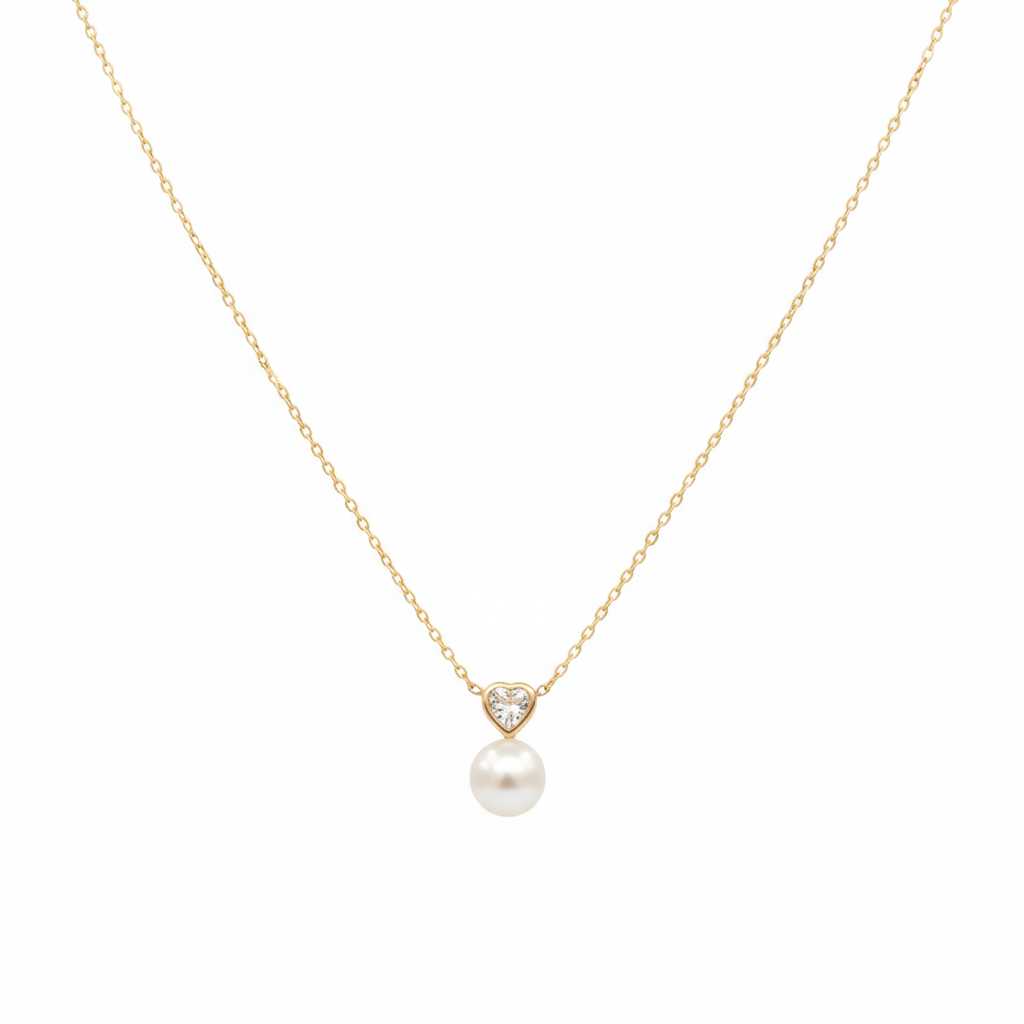 Lustre Pearl Glow Necklace - B542