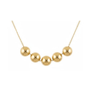Golden Dome Luxe Necklace B132