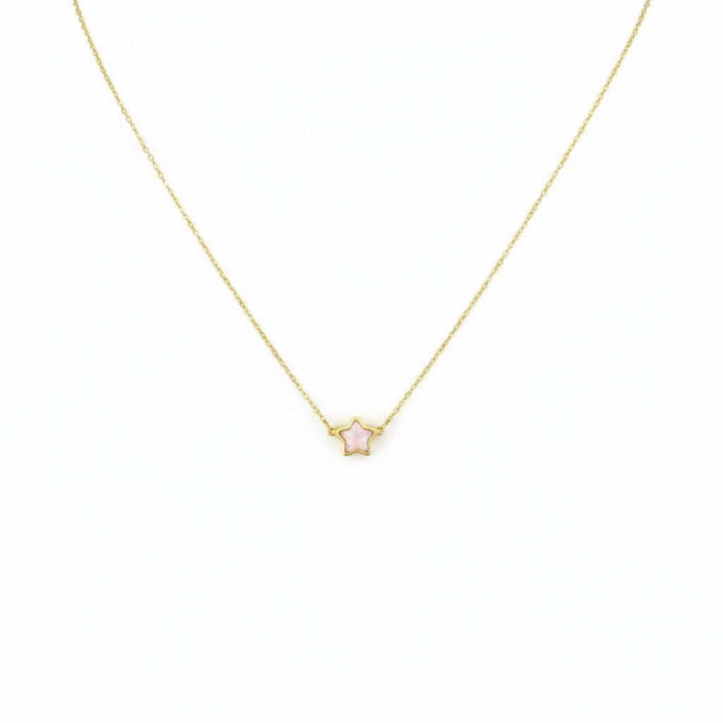 Golden Star Elegance Necklace B113