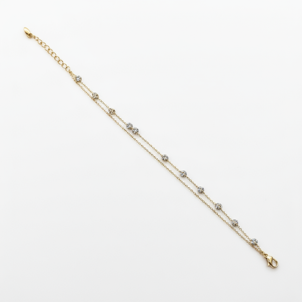 Ocean Charm Pearl Bracelet - B479